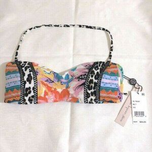 NANETTE LEPORE Women's Bandeau Style Bikini Top Size XS